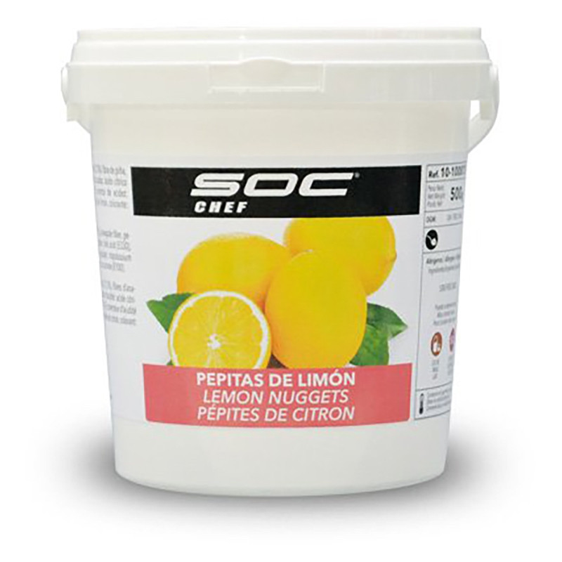 LIMÒN TEXTURIZADO EN PEPITAS 3/5mm CUBO 6/500gr.